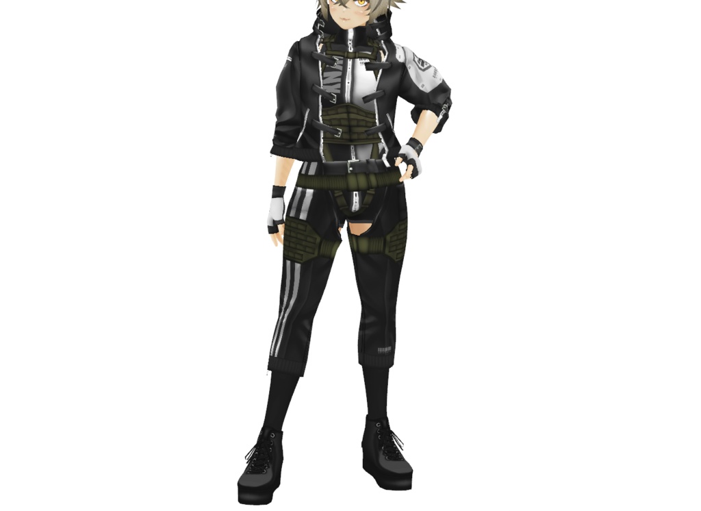 VRoid衣装"Lynx No.5セット"男女兼用