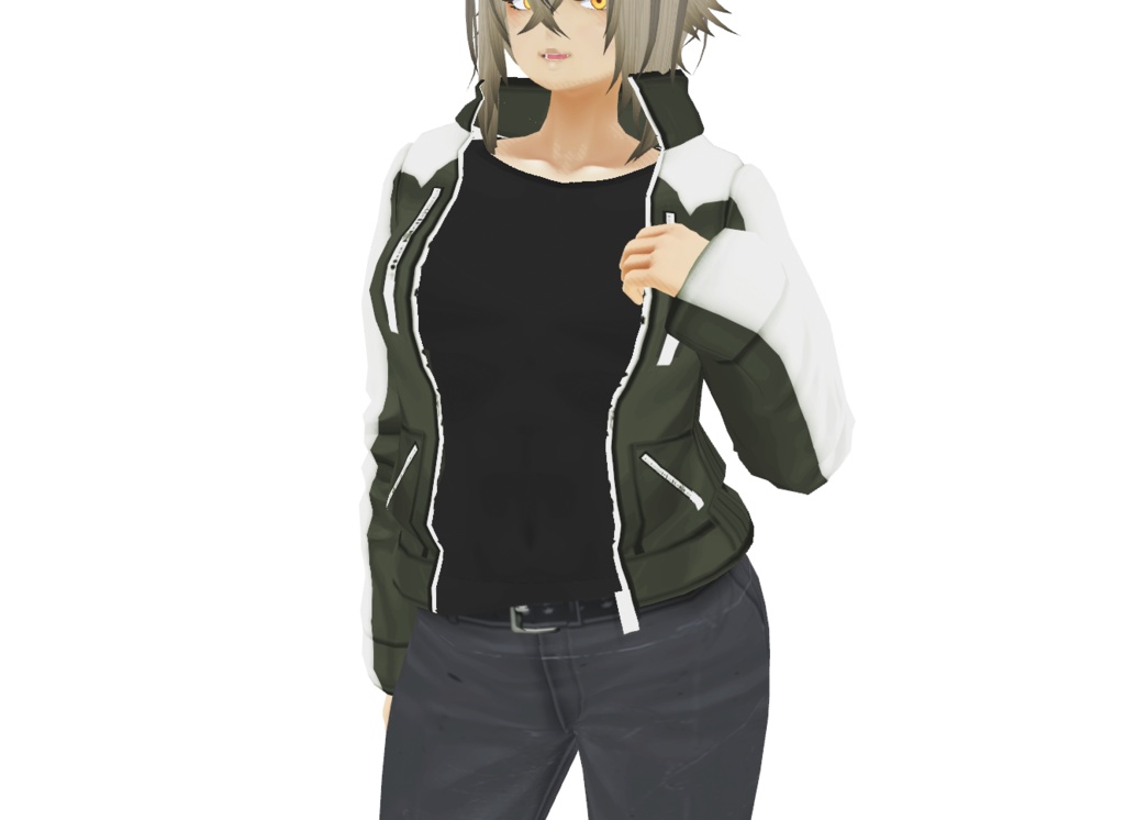 VRoid衣装「N5カジュアルセット」カスタムアイテム&テクスチャ男女兼用