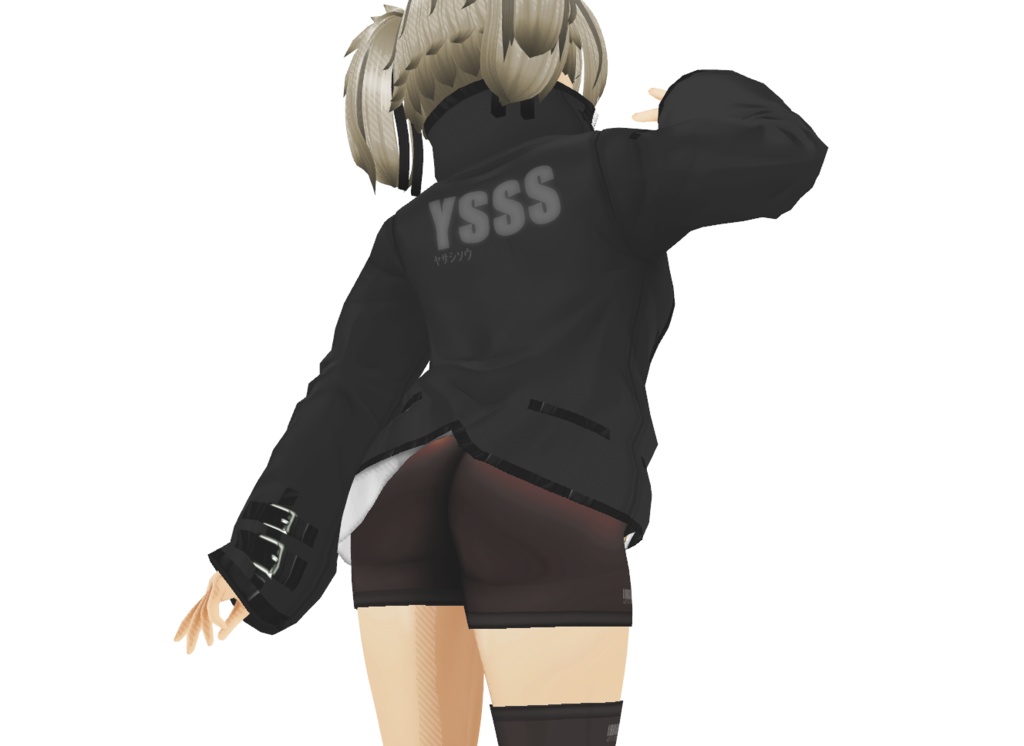 VRoid衣装「Lynx No.3セット」カスタムアイテム&テクスチャ