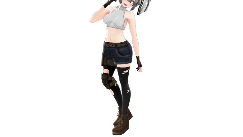 VRoid衣装「PMCセット」カスタムアイテム&テクスチャ