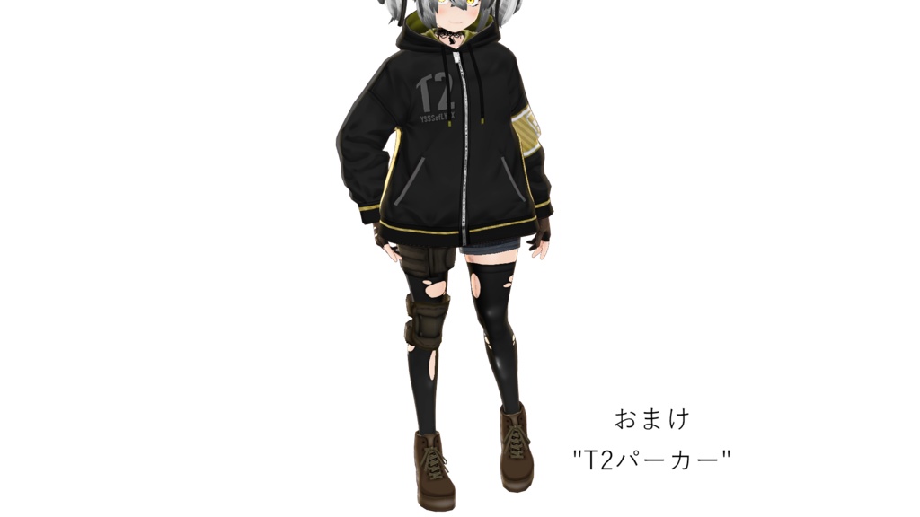 VRoid衣装「PMCセット」カスタムアイテム&テクスチャ