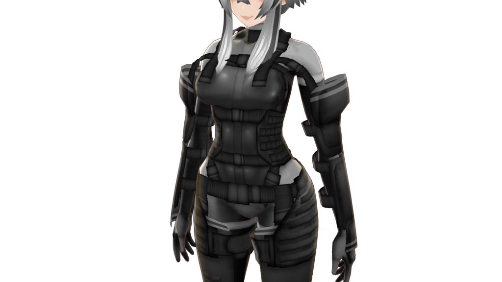 VRoid衣装「ミリタリーアーマーセット」カスタムアイテム&テクスチャ
