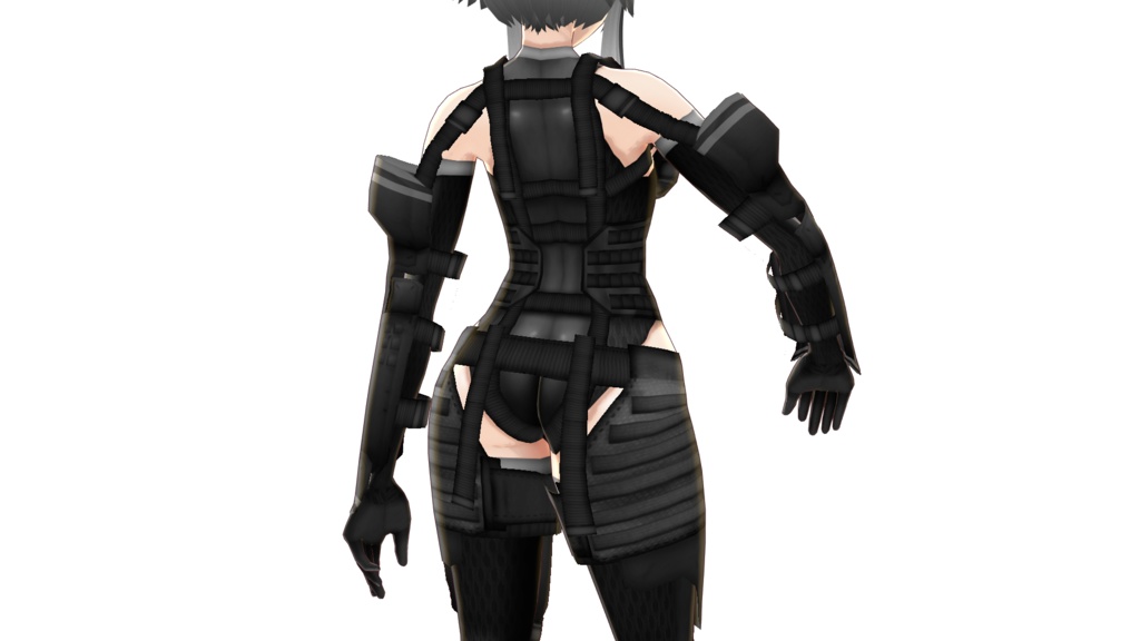 VRoid衣装「ミリタリーアーマーセット」カスタムアイテム&テクスチャ