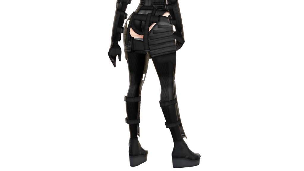 VRoid衣装「ミリタリーアーマーセット」カスタムアイテム&テクスチャ