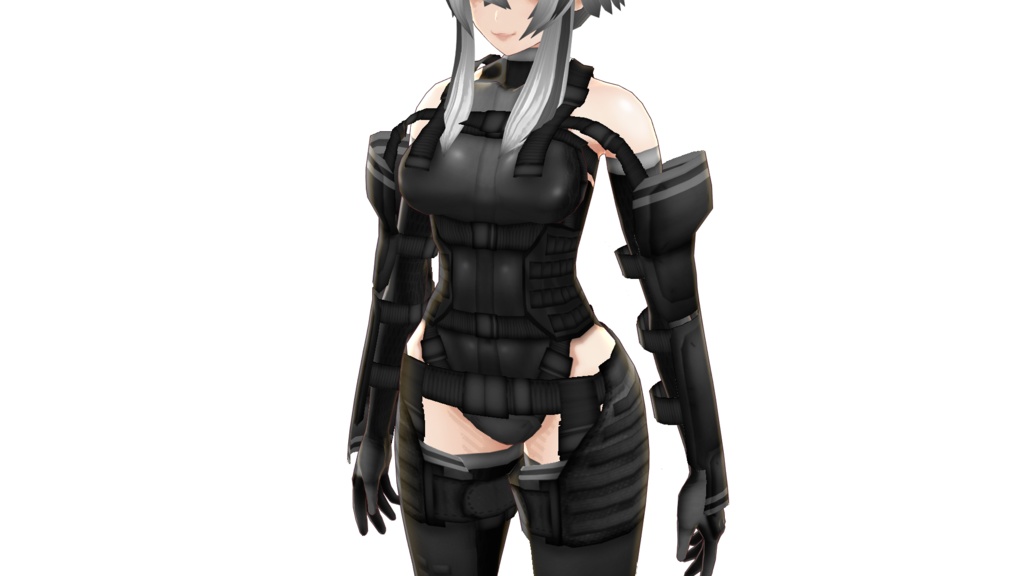 VRoid衣装「ミリタリーアーマーセット」カスタムアイテム&テクスチャ