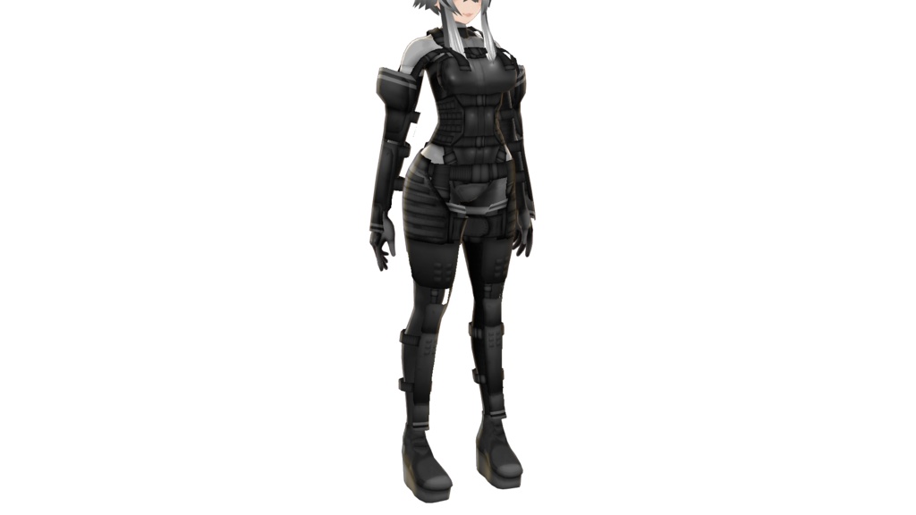 VRoid衣装「ミリタリーアーマーセット」カスタムアイテム&テクスチャ