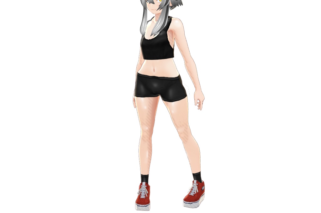 VRoid衣装「着崩しジャージセット」カスタムアイテム&テクスチャ