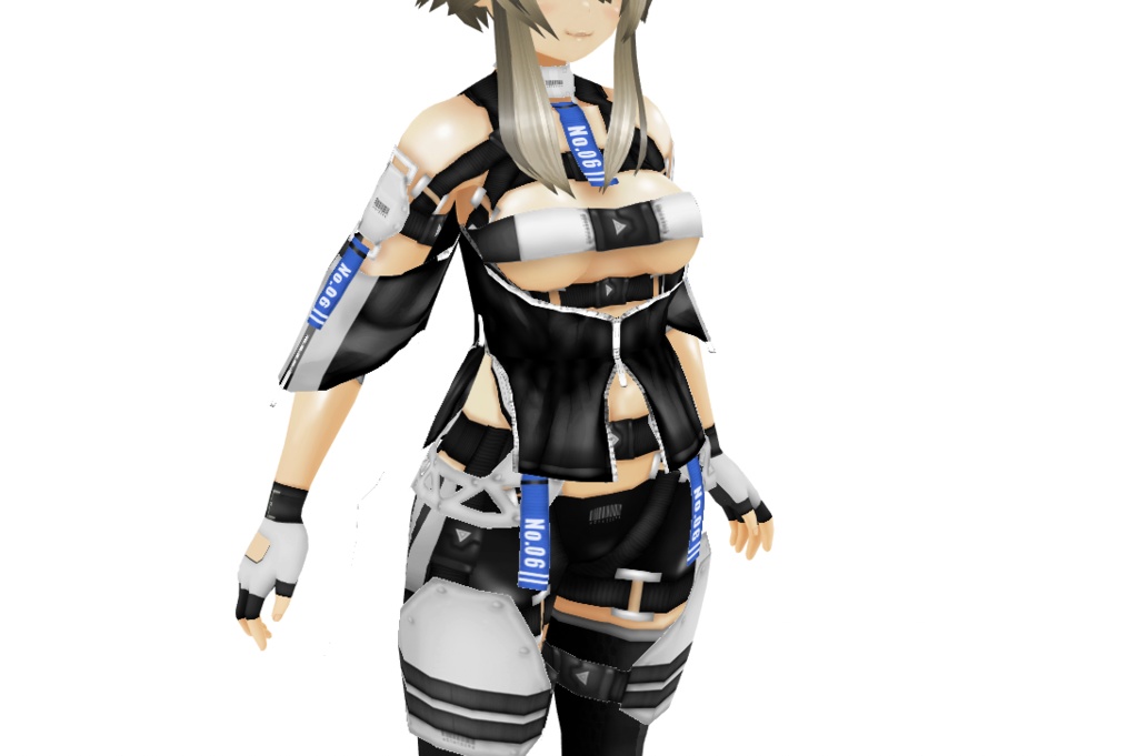 VRoid衣装 "No.6セット&No.6-Cセット" カスタムアイテム&テクスチャ