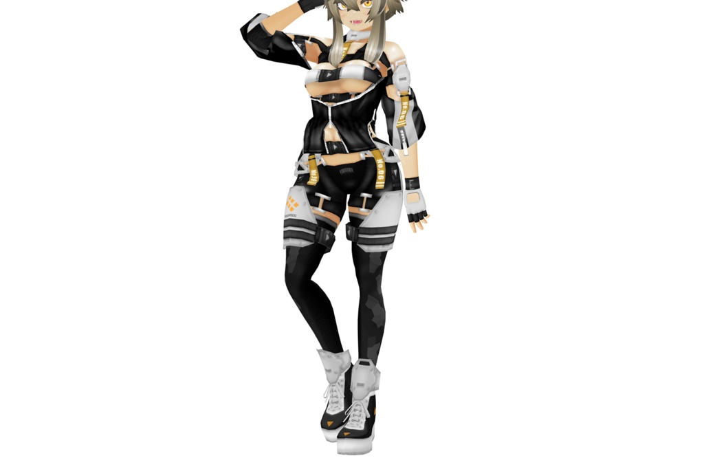 VRoid衣装 "No.6セット&No.6-Cセット" カスタムアイテム&テクスチャ