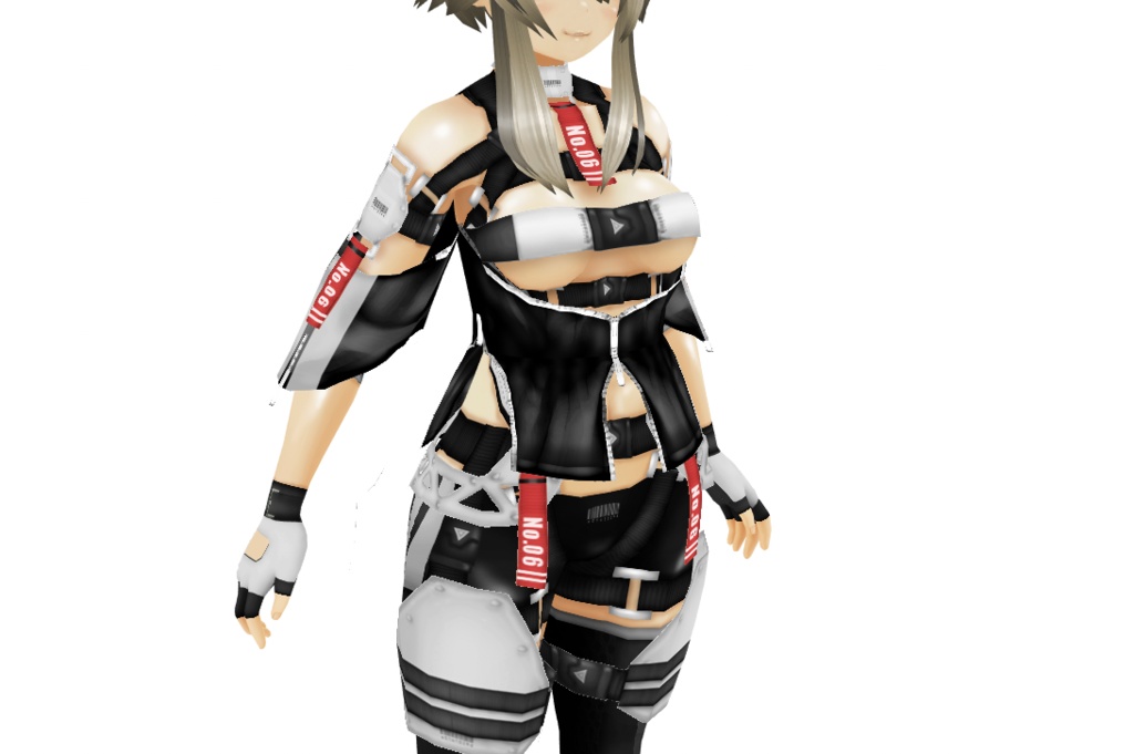 VRoid衣装 "No.6セット&No.6-Cセット" カスタムアイテム&テクスチャ