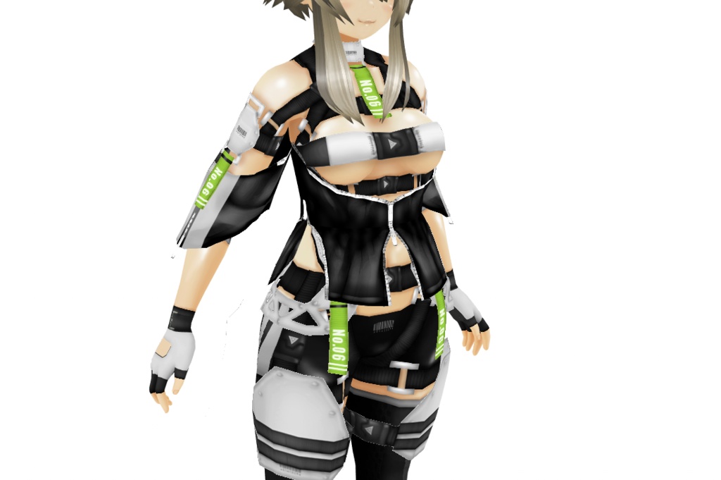 VRoid衣装 "No.6セット&No.6-Cセット" カスタムアイテム&テクスチャ