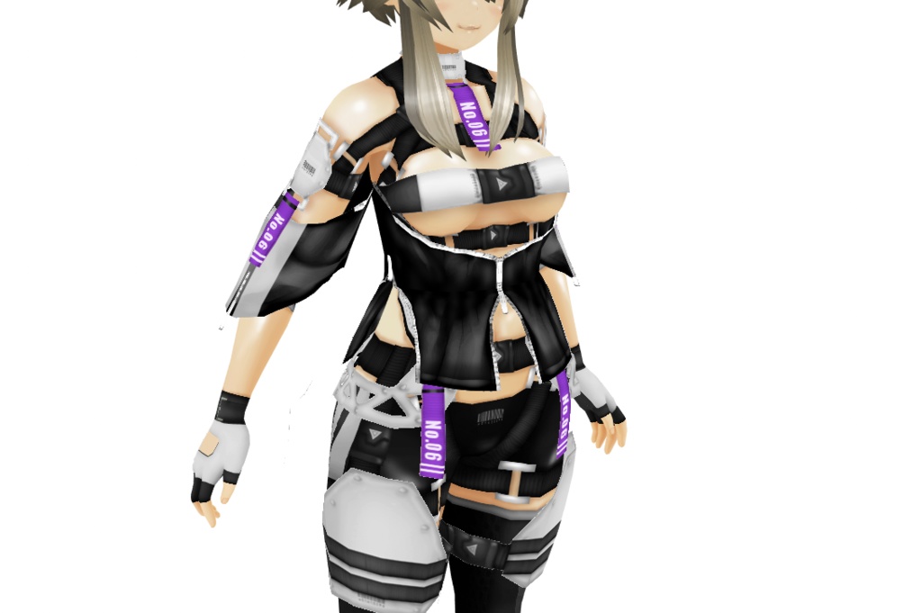 VRoid衣装 "No.6セット&No.6-Cセット" カスタムアイテム&テクスチャ