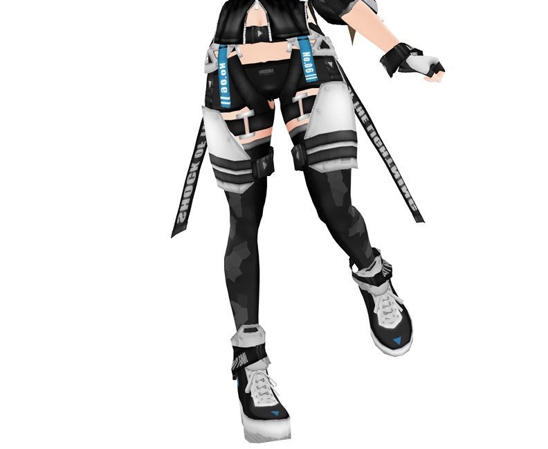 VRoid衣装 "No.6セット&No.6-Cセット" カスタムアイテム&テクスチャ