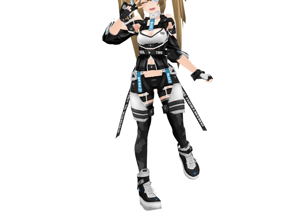 VRoid衣装 "No.6セット&No.6-Cセット" カスタムアイテム&テクスチャ