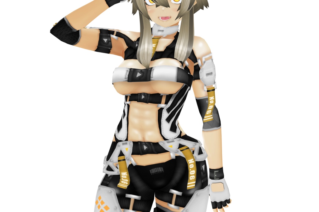 VRoid衣装 "No.6セット&No.6-Cセット" カスタムアイテム&テクスチャ