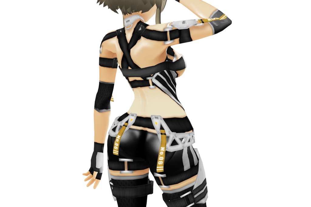 VRoid衣装 "No.6セット&No.6-Cセット" カスタムアイテム&テクスチャ