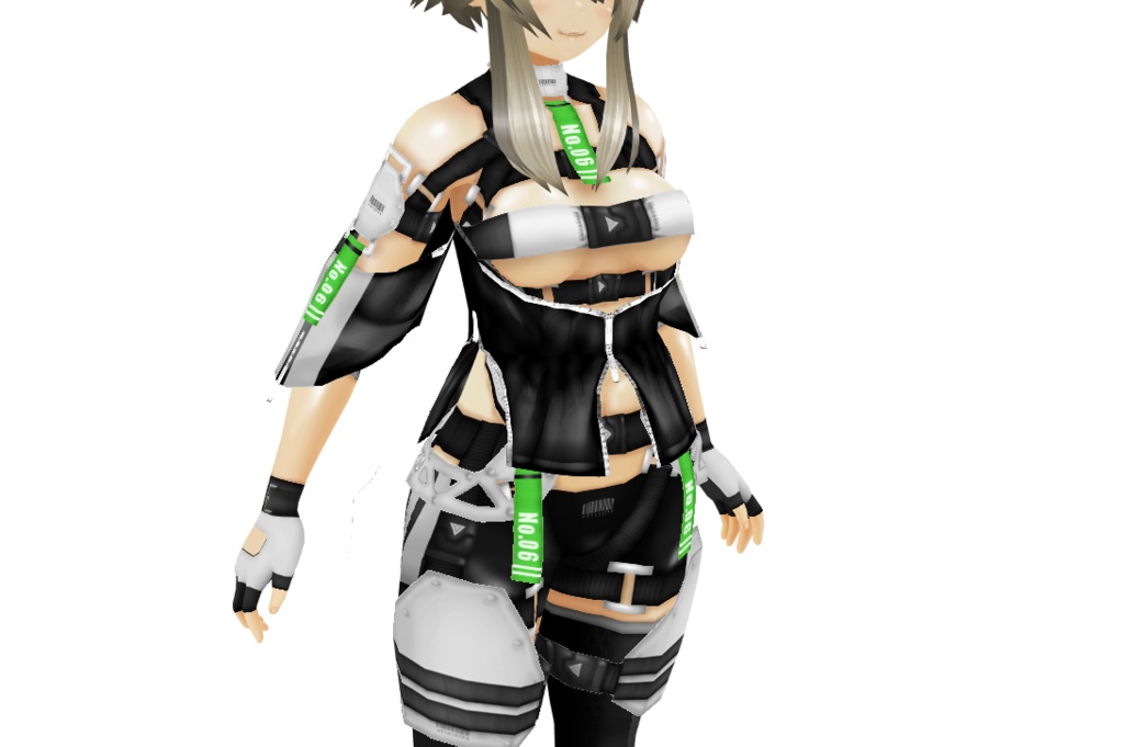 VRoid衣装 "No.6セット&No.6-Cセット" カスタムアイテム&テクスチャ