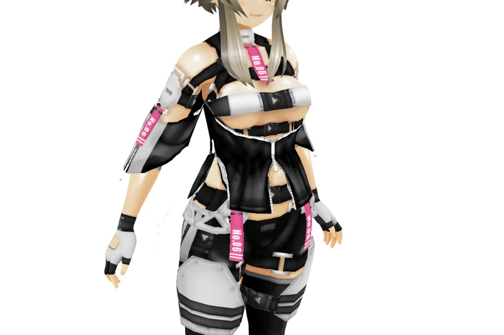 VRoid衣装 "No.6セット&No.6-Cセット" カスタムアイテム&テクスチャ