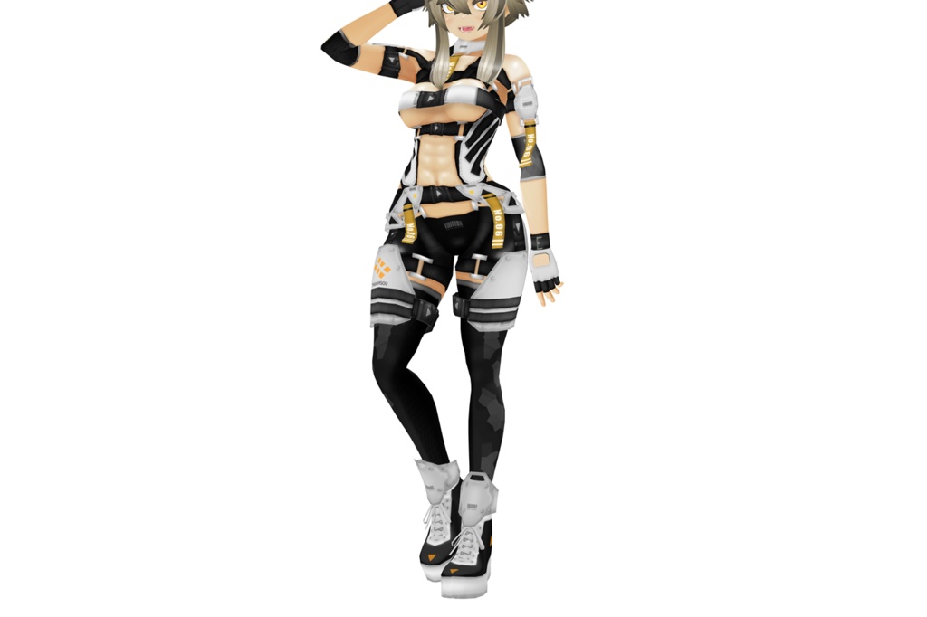 VRoid衣装 "No.6セット&No.6-Cセット" カスタムアイテム&テクスチャ