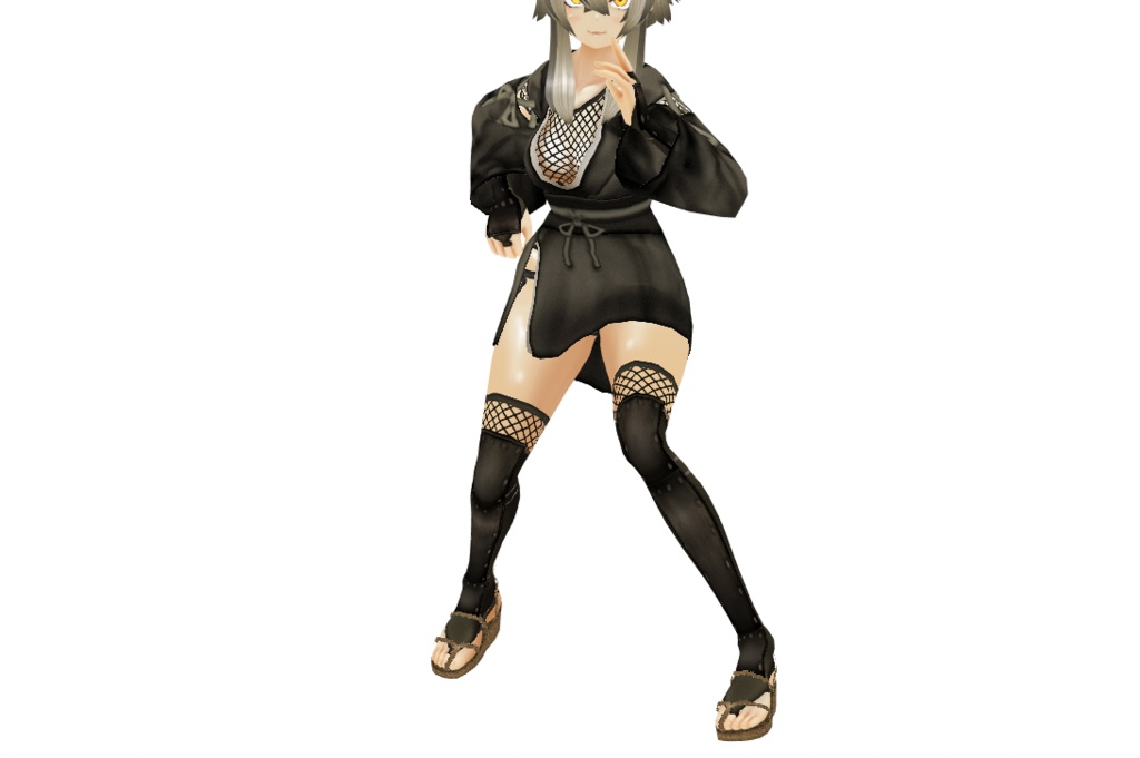 VRoid衣装"くノ一上忍"カスタムアイテム&テクスチャ