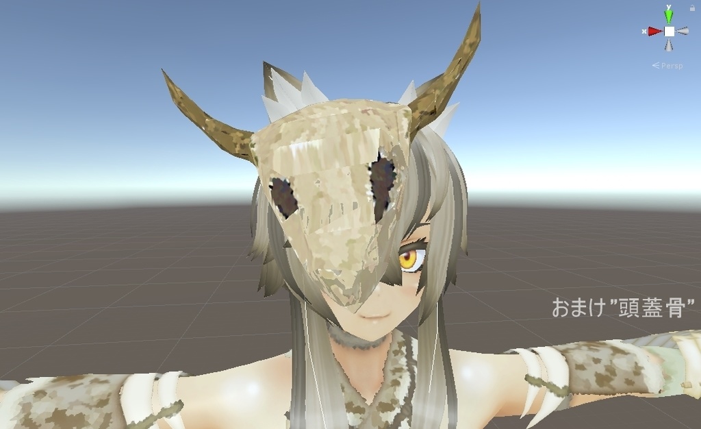 VRoid衣装 "ワイルドファンタジー衣装" カスタムアイテム&テクスチャ