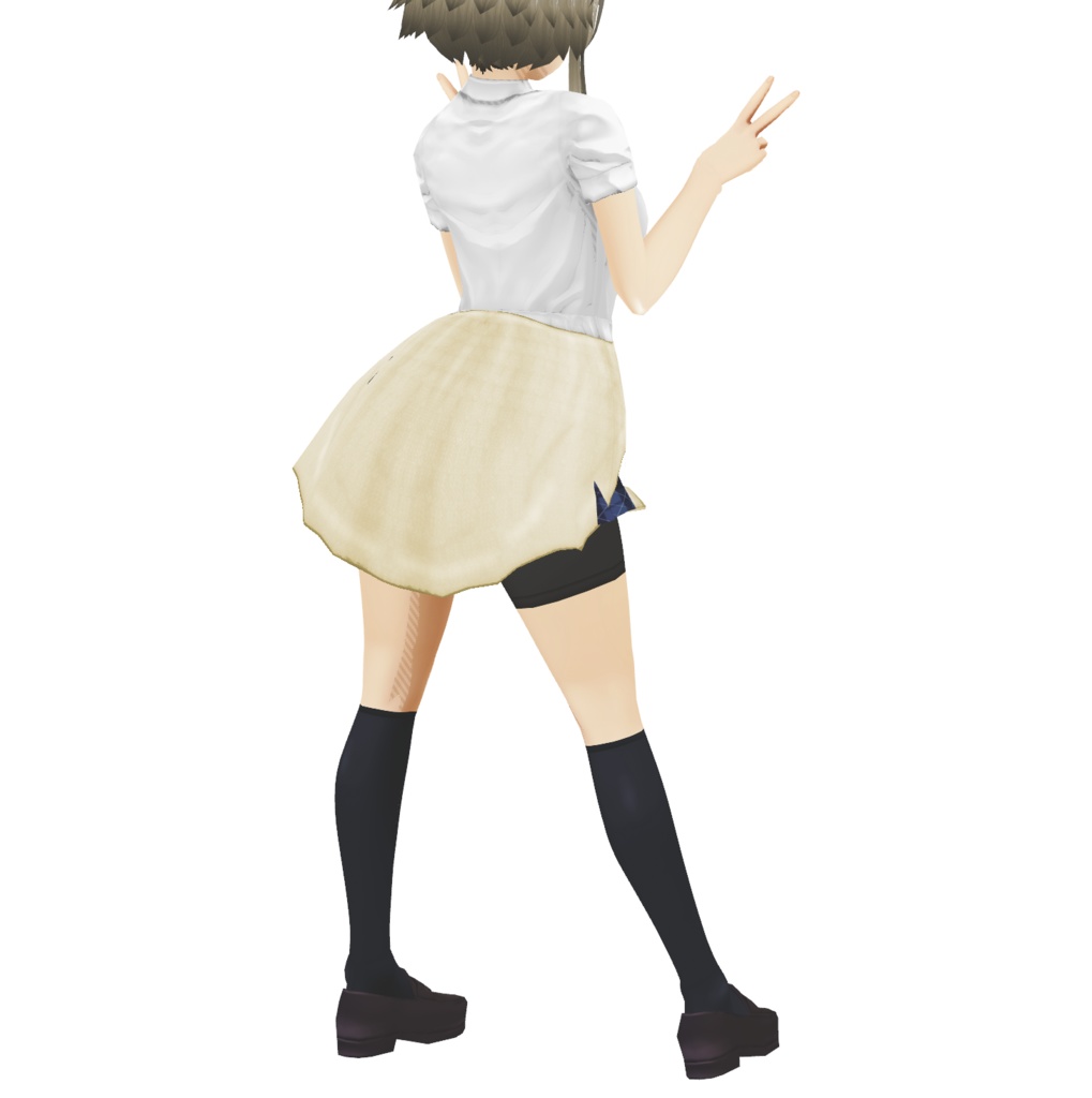 VRoid衣装"制服&武装制服セット"カスタムアイテム&テクスチャ