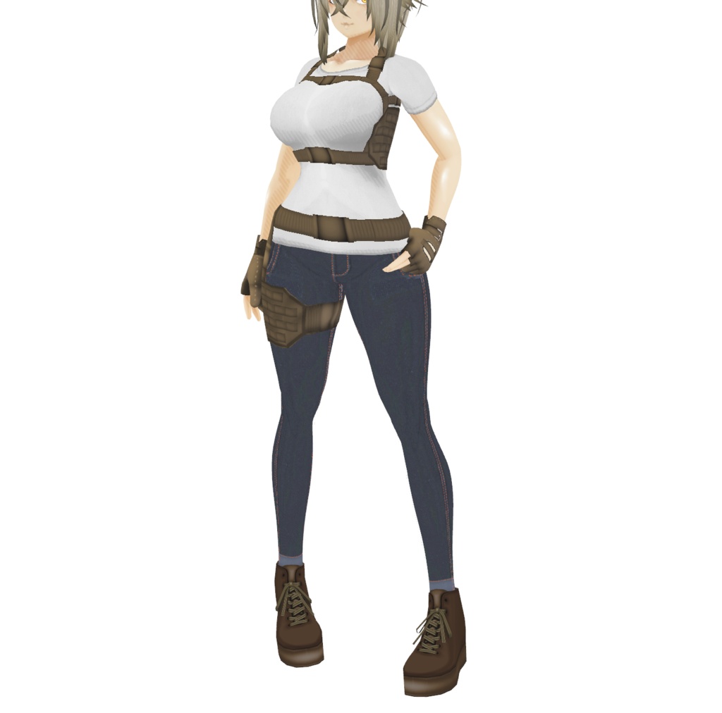 VRoid衣装"PMC2セット"カスタムアイテム&テクスチャ