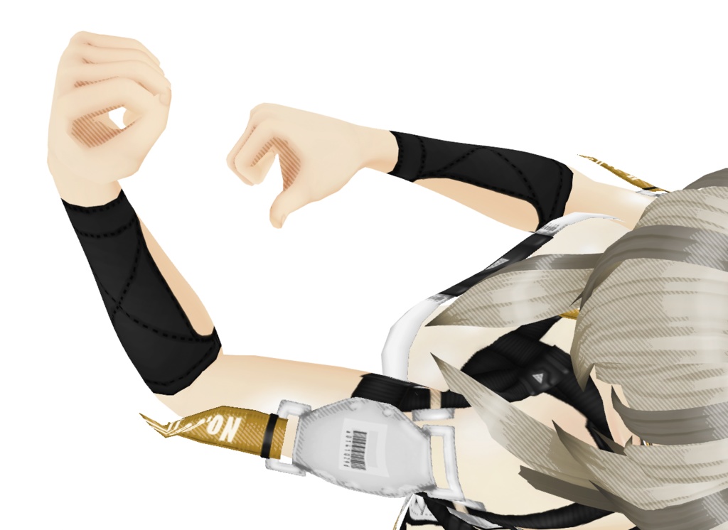 VRoid衣装 "アームプラットフォーム"カスタムアイテム&テクスチャ