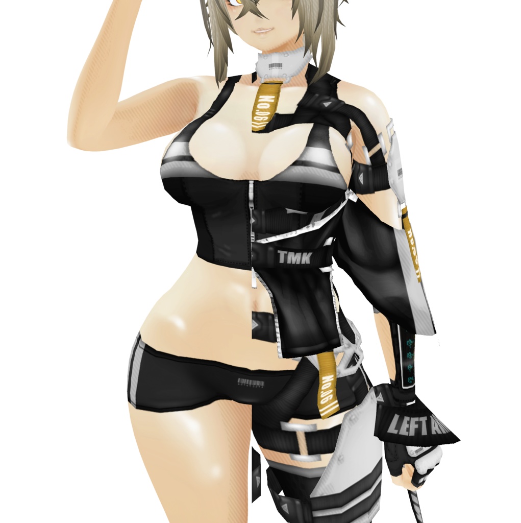 VRoid衣装 "No.6oインナーセット(14種)"カスタムアイテム&テクスチャ