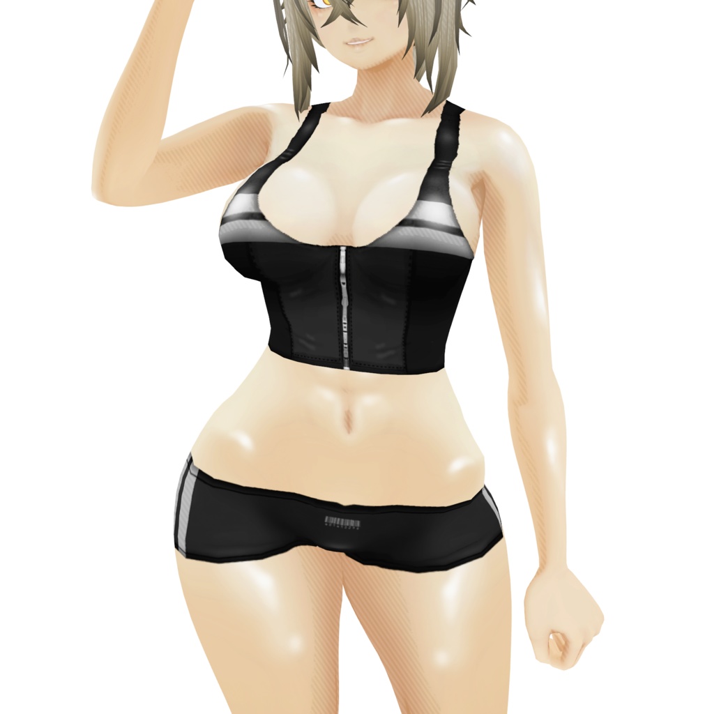 VRoid衣装 "No.6oインナーセット(14種)"カスタムアイテム&テクスチャ