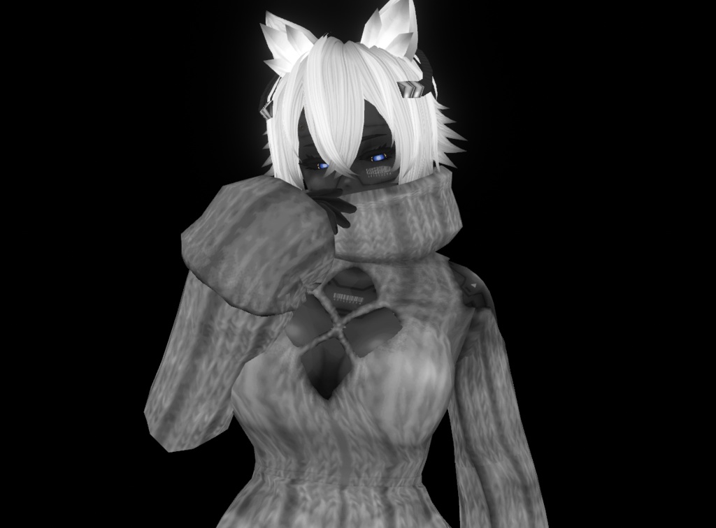 黒肌アンドロイド ''ADB'' VRM.VRoidモデル