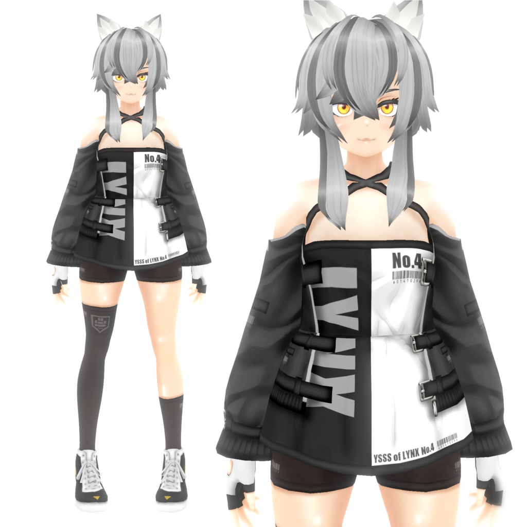 ''Lynx No.4'' VRM.VRoidモデル