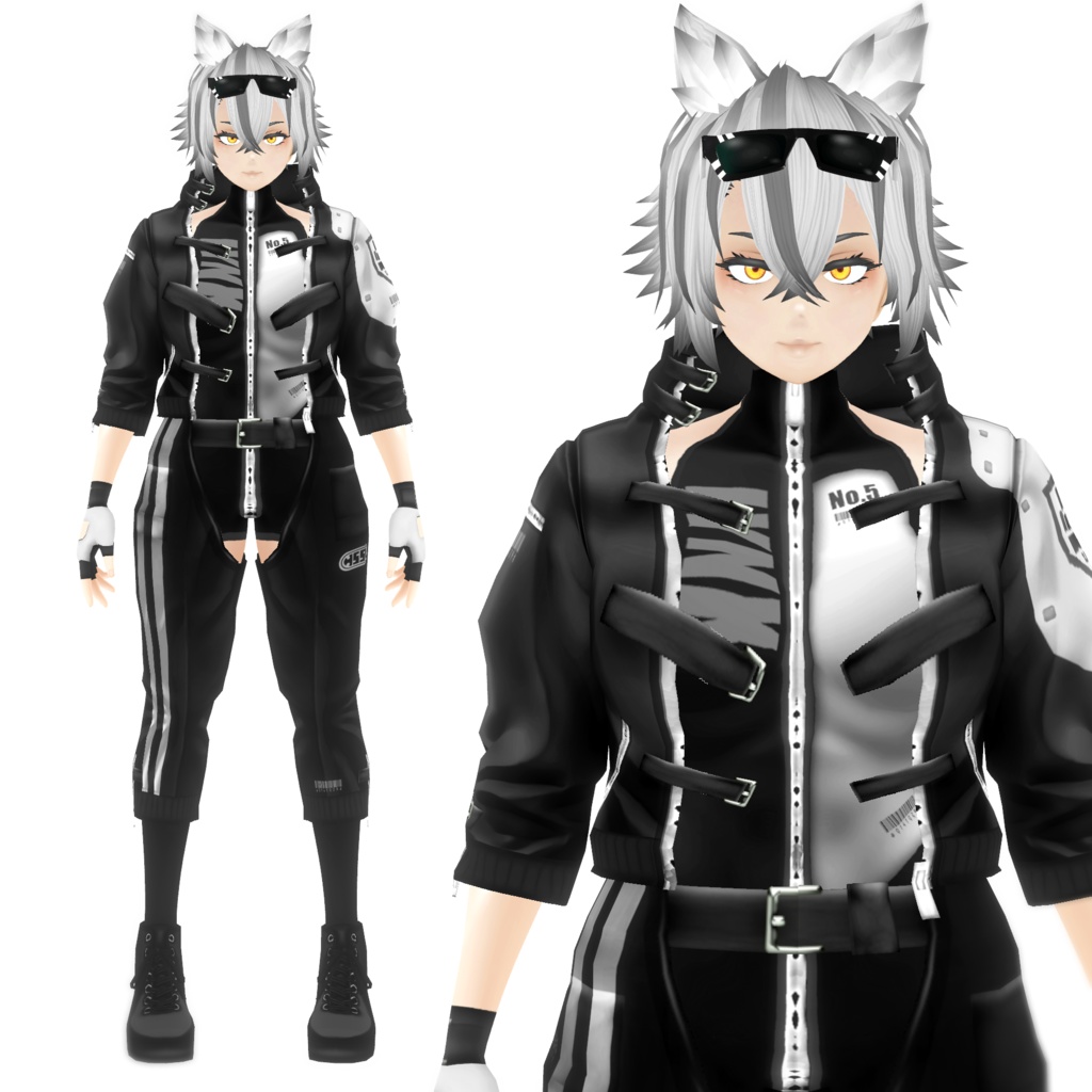 ''Lynx No.5'' VRM.VRoidモデル