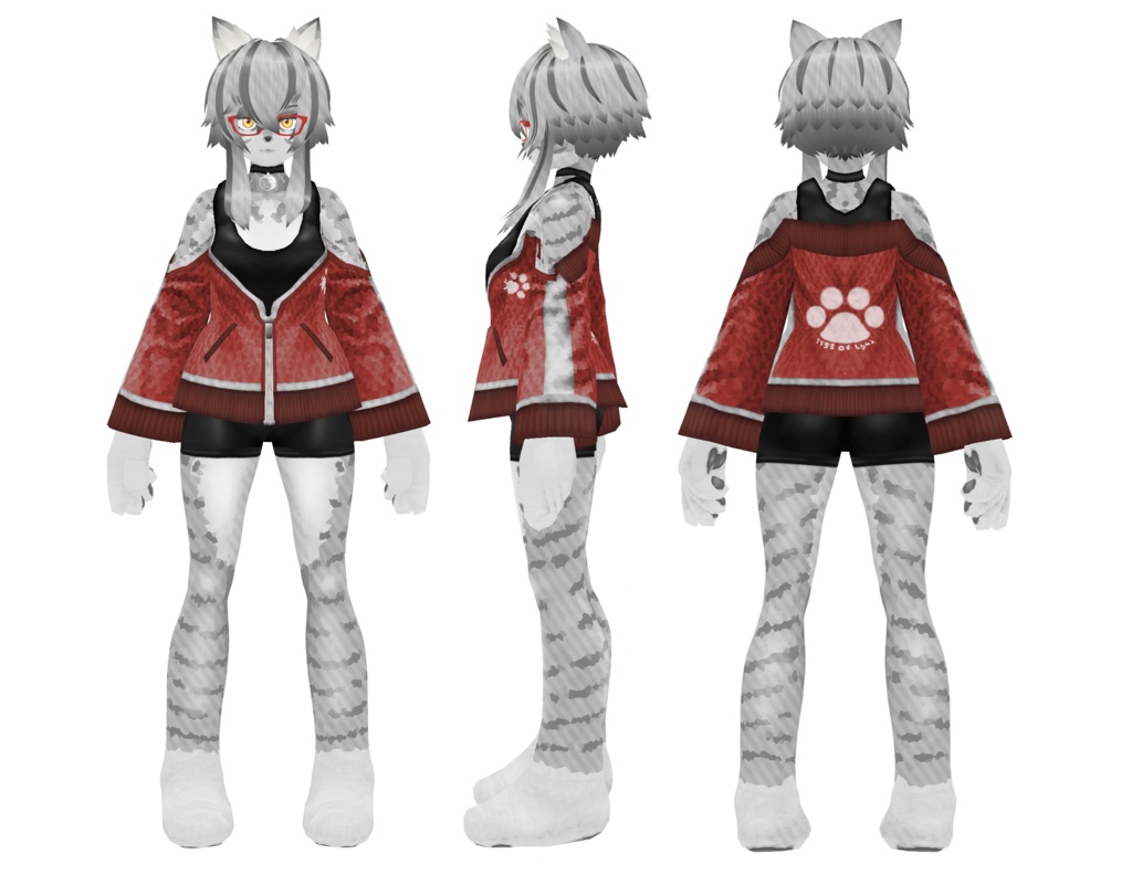 ''Lynx No.0'' VRM.VRoidモデル