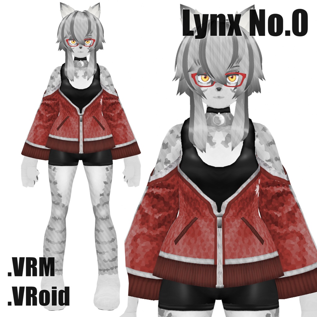 ''Lynx No.0'' VRM.VRoidモデル