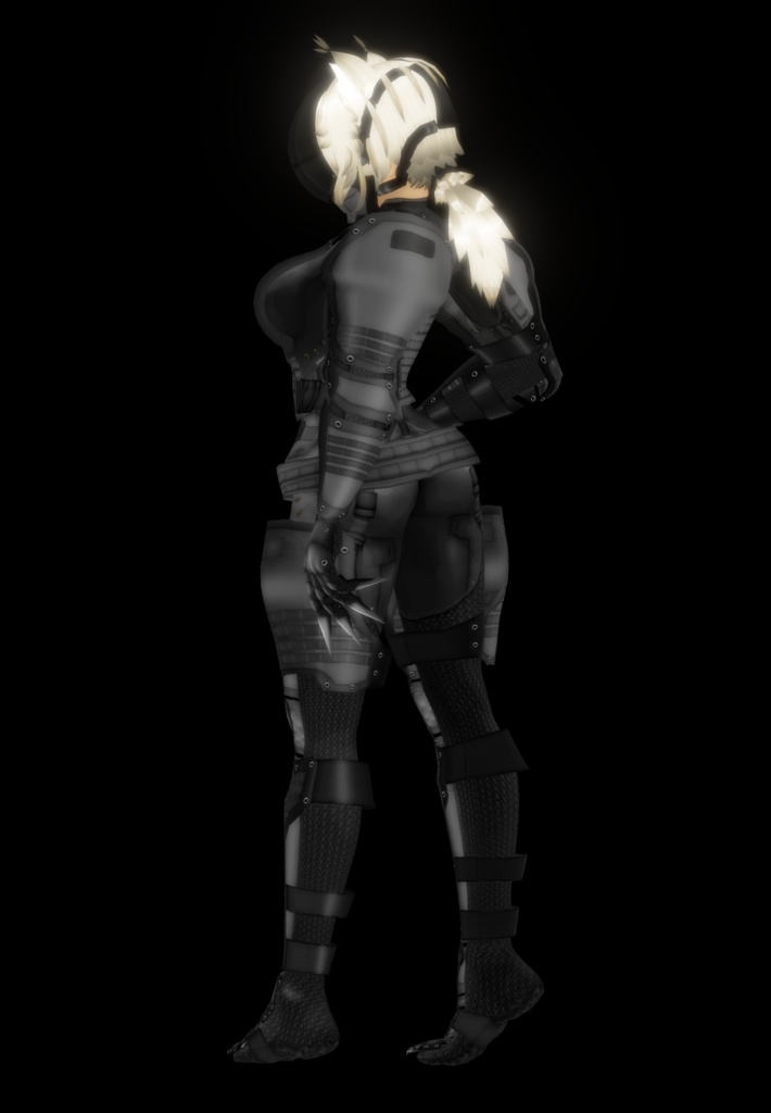 VRoid男女兼用衣装 ” ガントレットセット " カスタムアイテム&テクスチャ