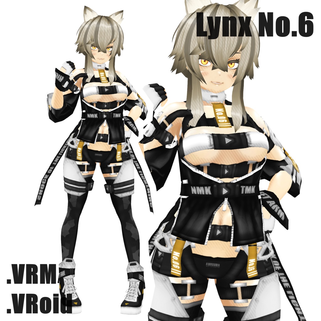 ''Lynx No.6'' VRM.VRoidモデル