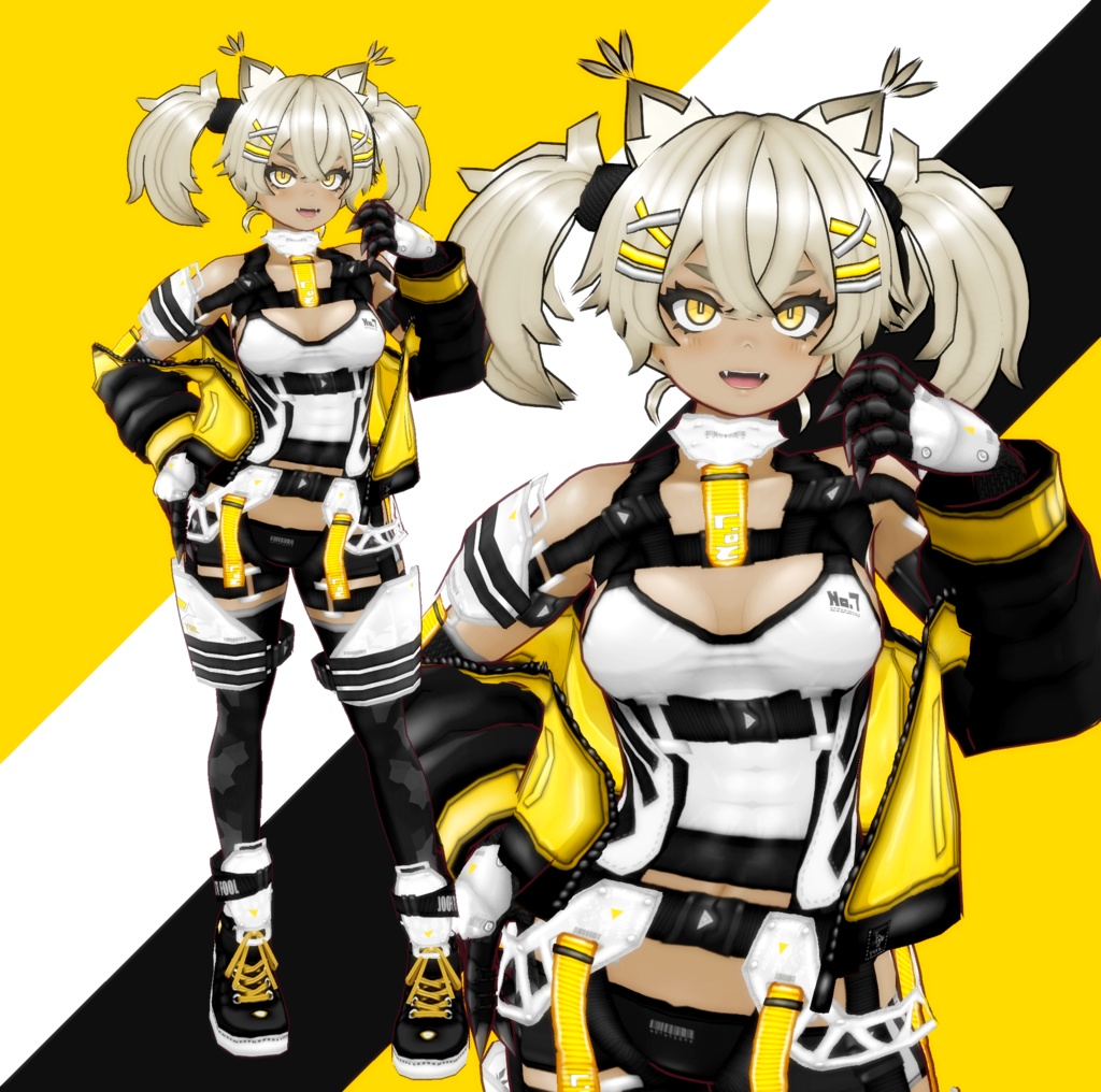 " Lynx No.7s " VRM.VRoidモデル