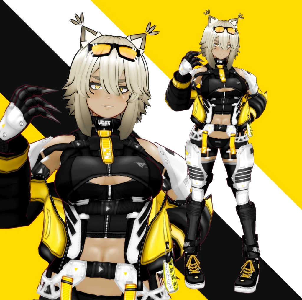 " Lynx No.7L " VRM.VRoidモデル