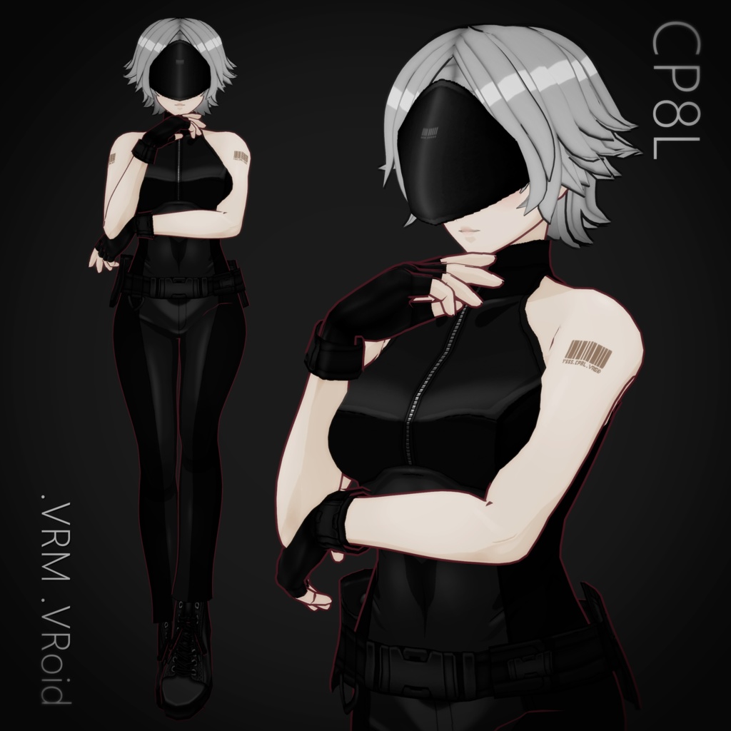 " CP8L " VRM.VRoidモデル