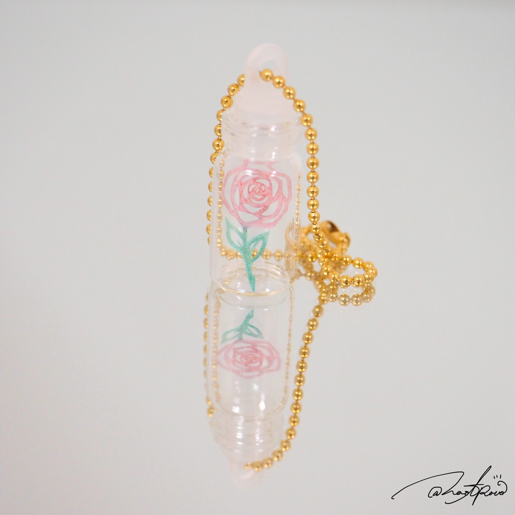 【切り絵チャーム】バラ