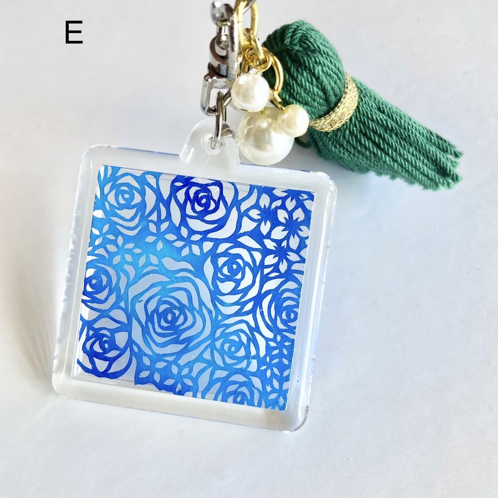 【切り絵】氷の薔薇