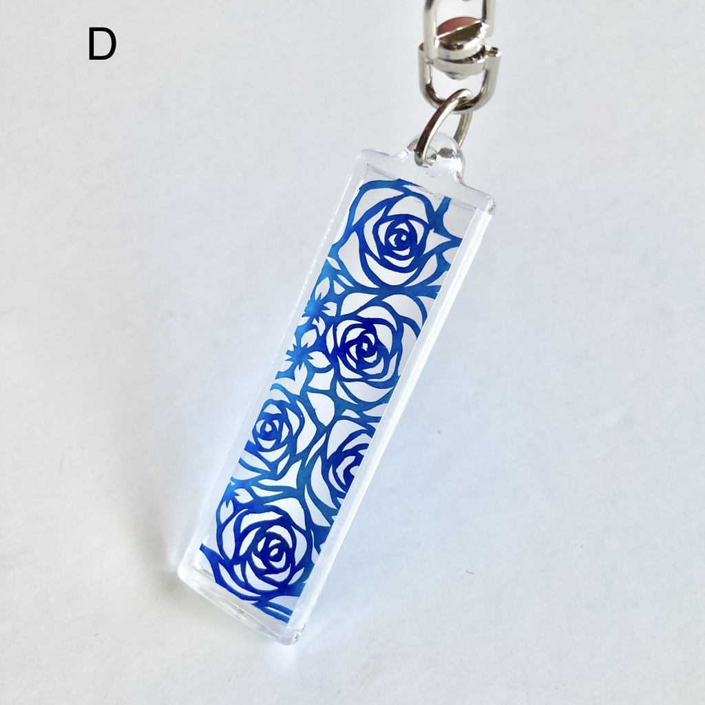 【切り絵】氷の薔薇