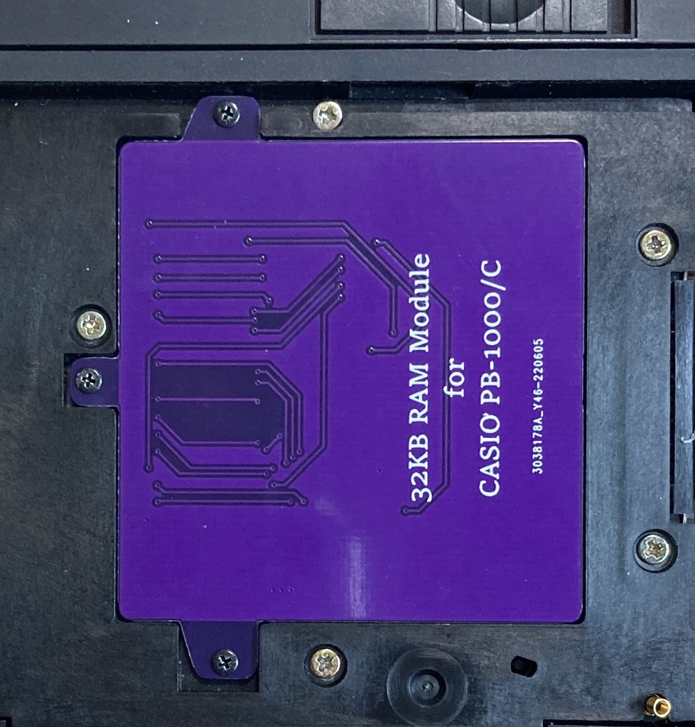 CASIO ポケコン用 32kB RAMモジュール(RP-32互換品)