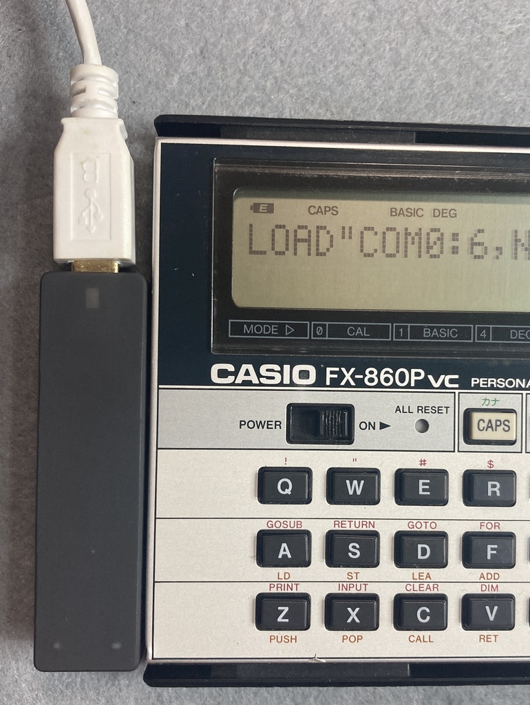 ジャンク】CASIO FX-860PVC 本体 マニュアル ハンドブック - その他
