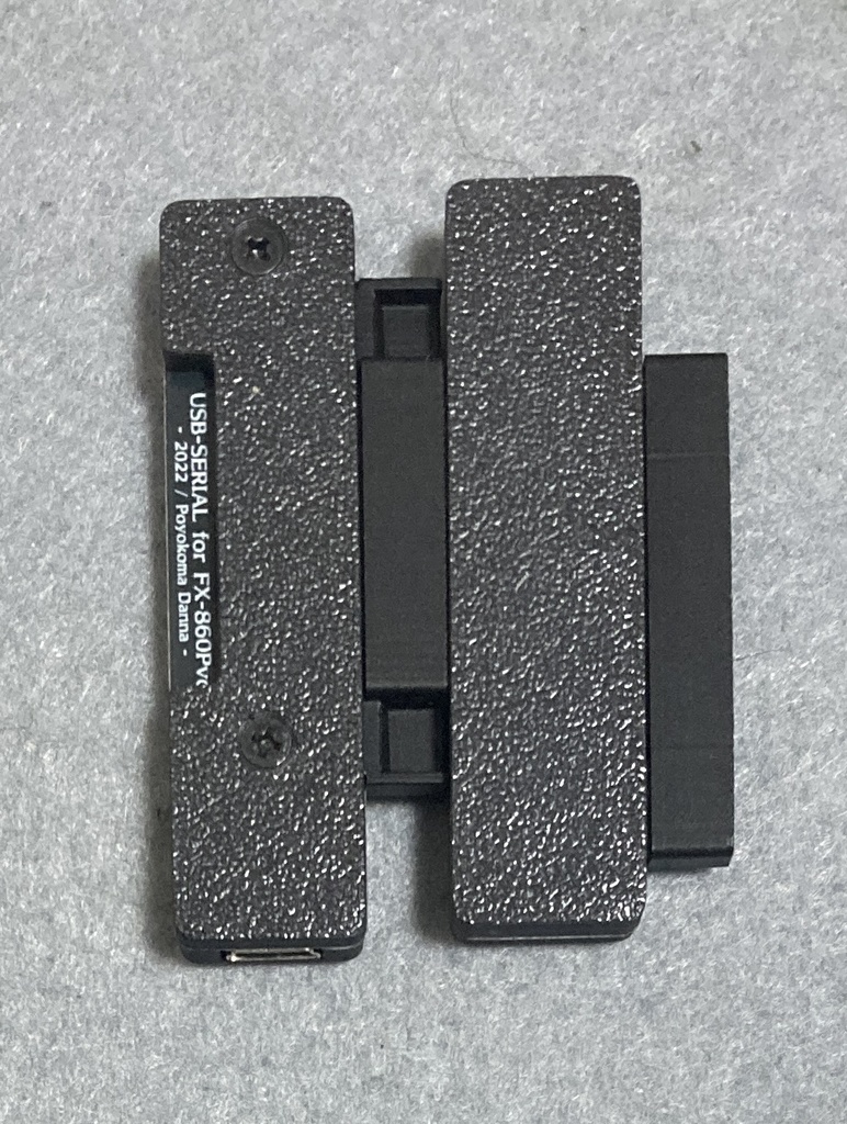 【新型】CASIO FX-860Pvc用USBシリアル変換モジュール(FA-6相当IF版)