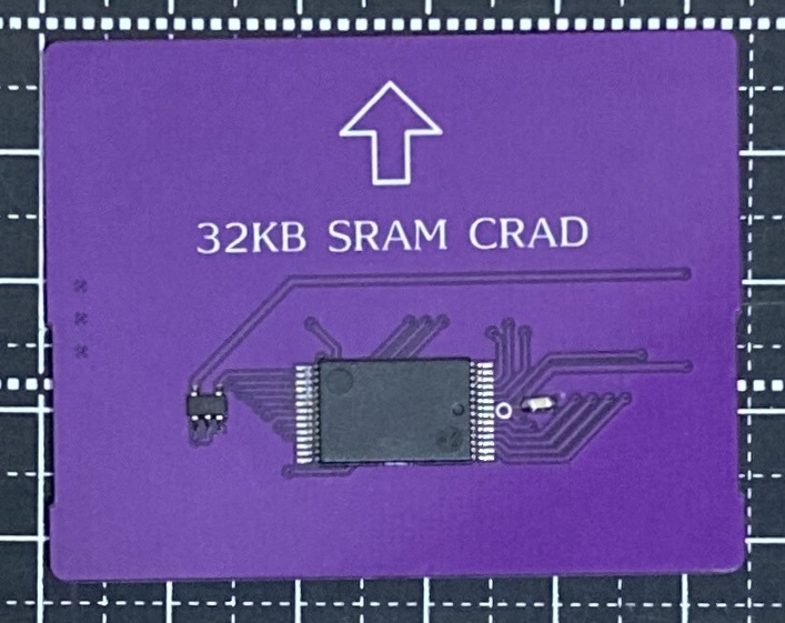 SHARP ポケコン用 32kB 増設用RAMカード