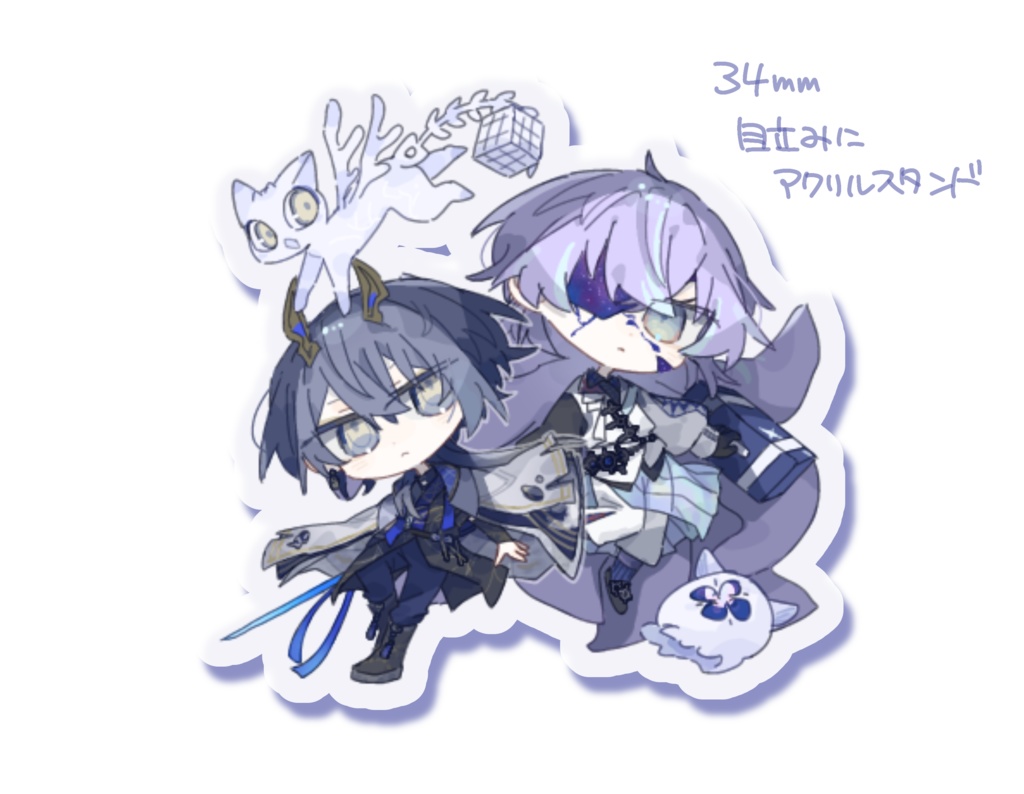 【非公式】自立みにアクリルスタンド。