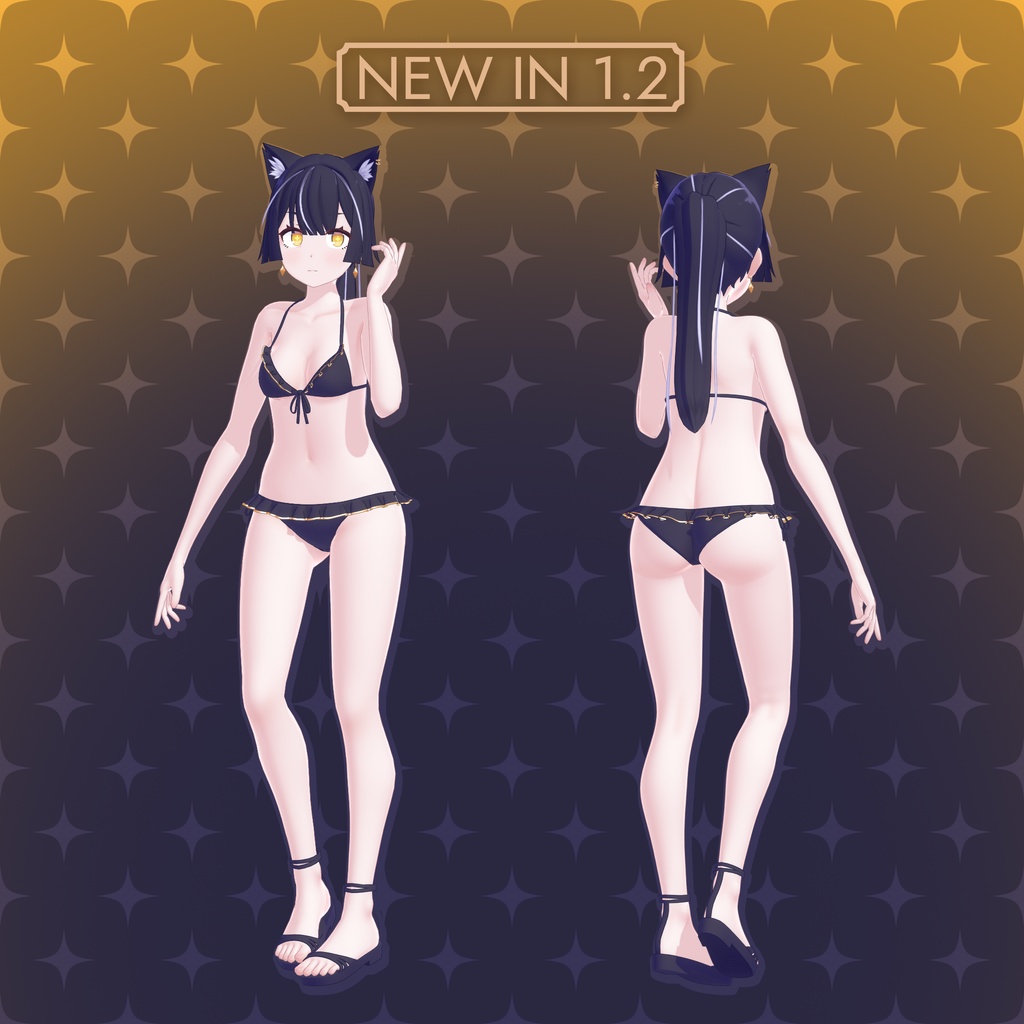 オリジナル3Dモデル「すみ」 | Original 3D Model "Sumi"