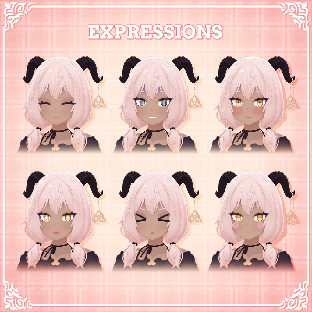 オリジナル3Dモデル「ケリース」 | Original 3D Model "Cerys"